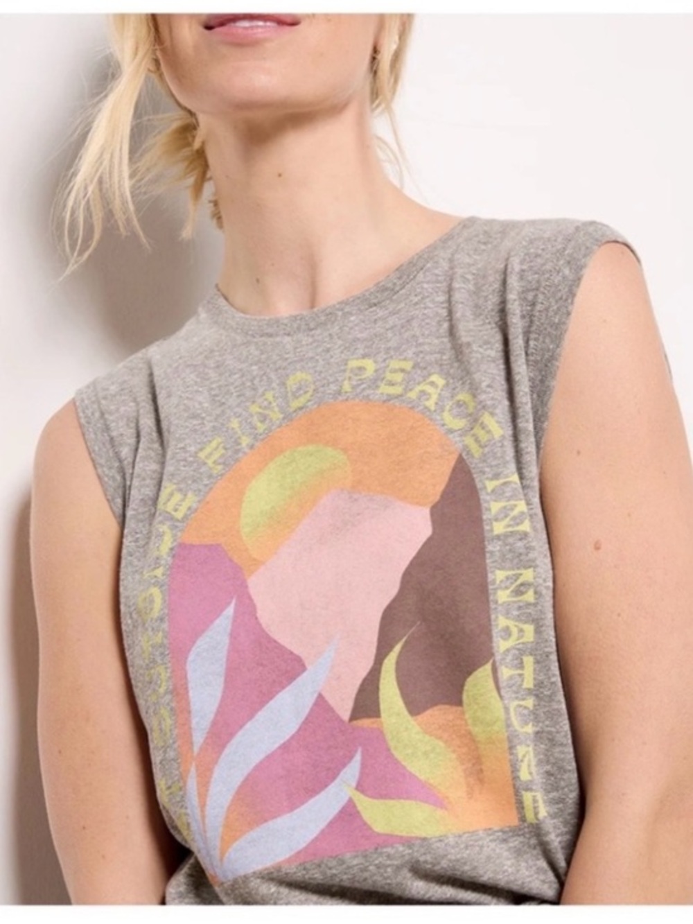 Z Supply • Get Outside Tank Gray Size S NWT
